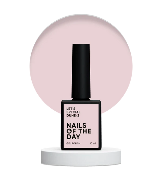NAILSOFTHEDAY Let's Special Dune/2 — Esmalte semipermanente de uñas Desert Veil que cubre una capa, 10 ml