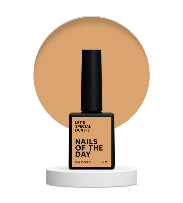 NAILSOFTHEDAY Let's Special Dune/5 — esmalte semipermanente de uñas Morning Sand of the Desert que cubre una capa, 10 ml
