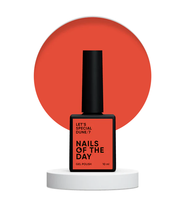 NAILSOFTHEDAY Let's Special Dune/7 — esmalte semipermanente de uñas con especias que cubre una capa, 10 ml