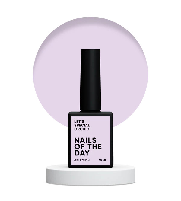 NAILSOFTHEDAY Let's Special Orchid — esmalte semipermanente de uñas beige-rosa que cubre una capa, 10 ml