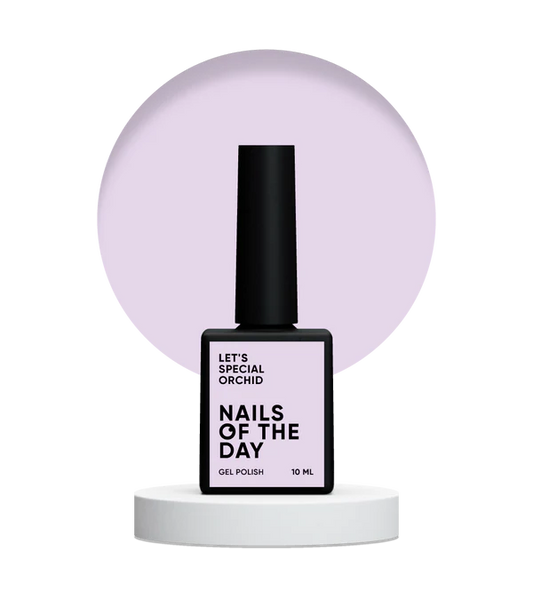 NAILSOFTHEDAY Let's Special Orchid — esmalte semipermanente de uñas beige-rosa que cubre una capa, 10 ml
