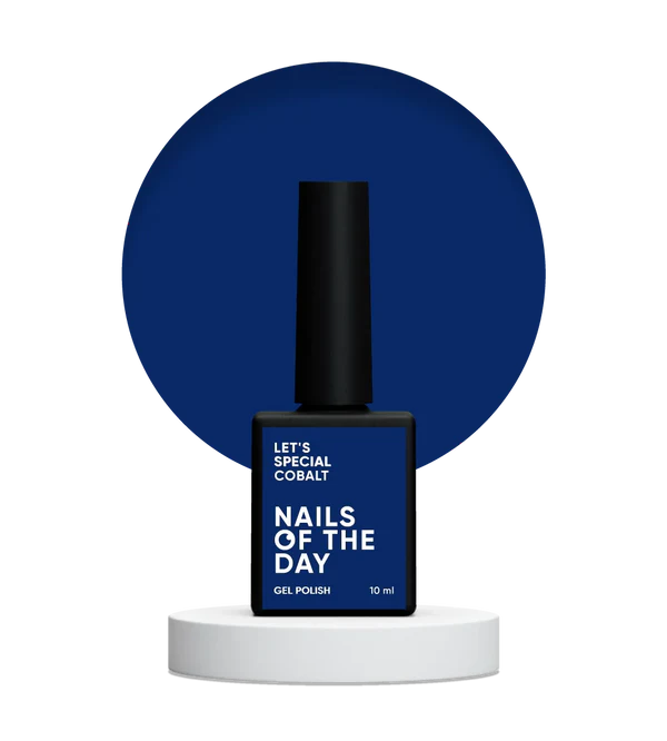NAILSOFTHEDAY Let’s Special Cobalt — esmalte semipermanentel azul intenso para uñas, que cubre en una sola capa, 10 ml.