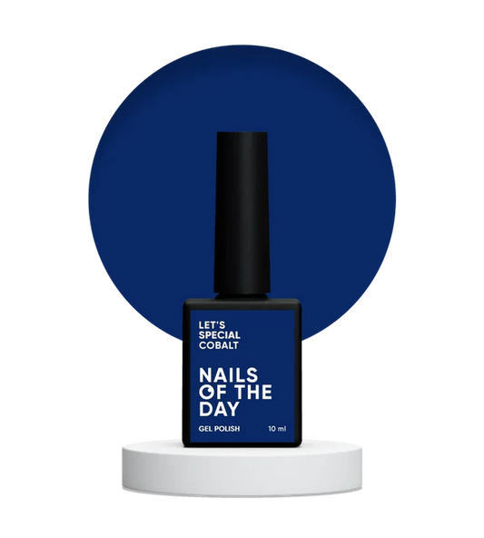 NAILSOFTHEDAY Let’s Special Cobalt — esmalte semipermanentel azul intenso para uñas, que cubre en una sola capa, 10 ml.