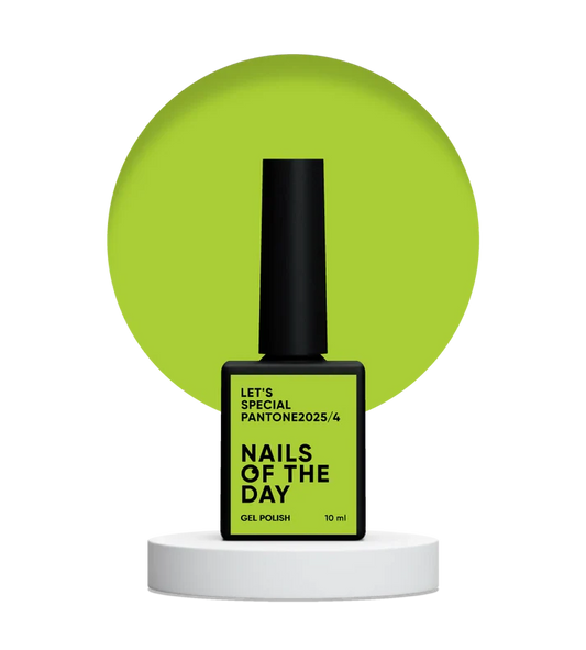 NAILSOFTHEDAY Let’s special Pantone2025/4 — esmalte semipermanente verde oliva, que cubre en una capa, 10 ml