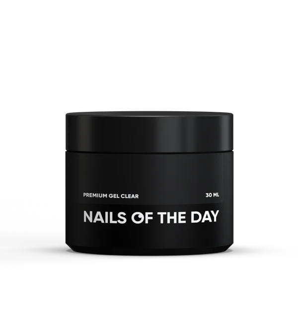 NAILSOFTHEDAY Premium gel clear — gel de construcción transparente, 30 ml