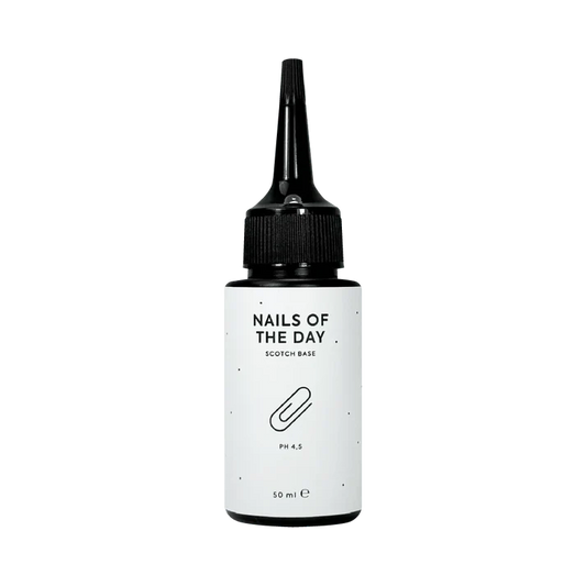 NAILSOFTHEDAY Scotch Base — base adhesiva líquida para uñas, 50 ml (recarga)