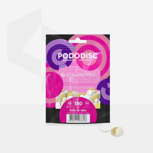 Staleks Recambios para pododisco Staleks con esponja – tamaño XS (10mm) grano 180