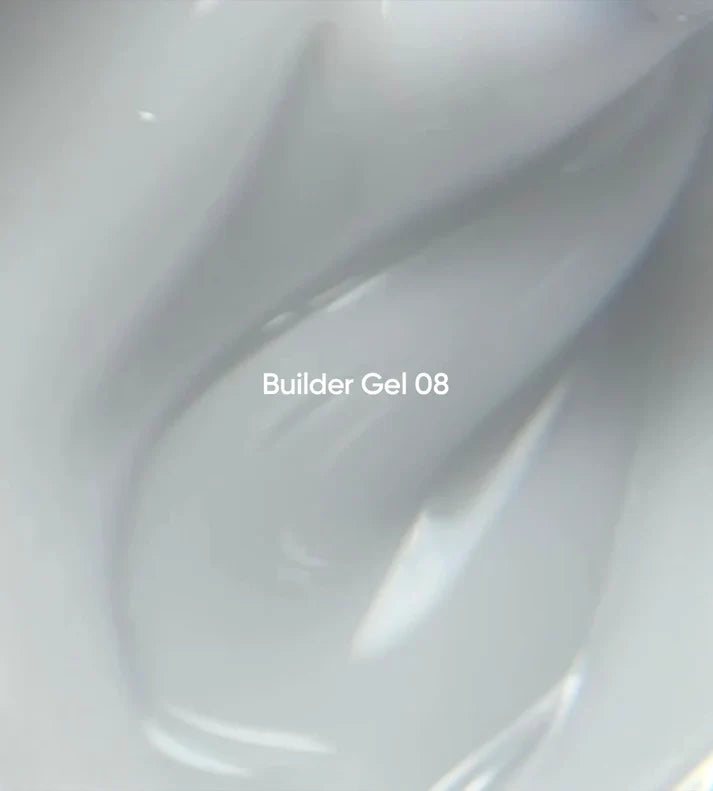 NAILSOFTHEDAY Builder Gel 08 — gel lechoso para extensiones de uñas, 30 ml