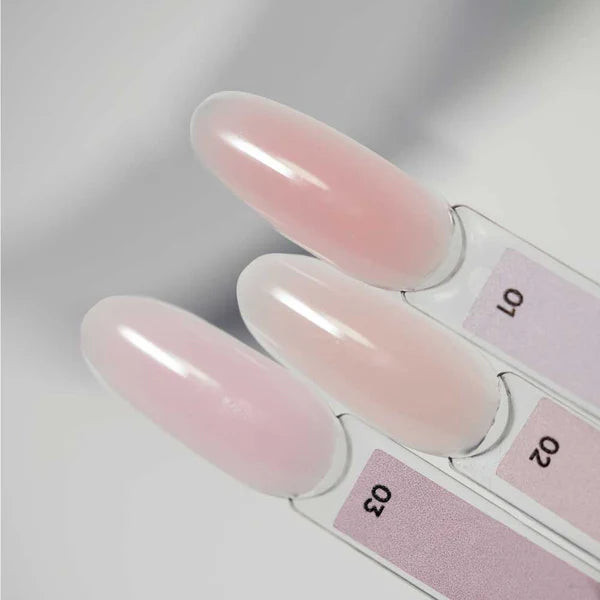 NAILSOFTHEDAY Polygel nude 02: Polygel de grano fino color nude suave , 30 g
