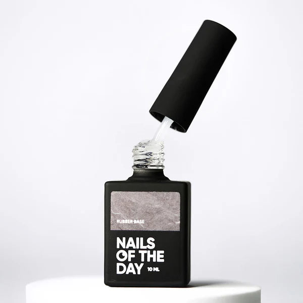 NAILSOFTHEDAY Rubber base – base de goma para uñas, 30 ml